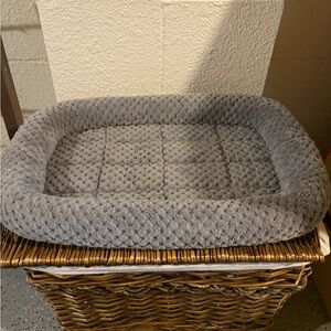 Cozy Gray Pet Bed